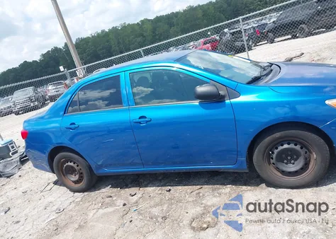 2010 Toyota Corolla Le z USA, uszkodzony, nr VIN JTDBU4EE9AJ078992